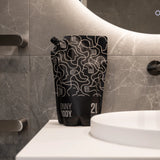 ONNYBODY 2 litre refill pouch filled with Conditioner. Soft plastic recyclable. Large size format to reduce trips to the store. Naturally derived ingredients. Incredible 